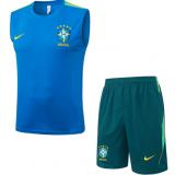 Conjunto de camiseta del Brasil 2026 -Azul